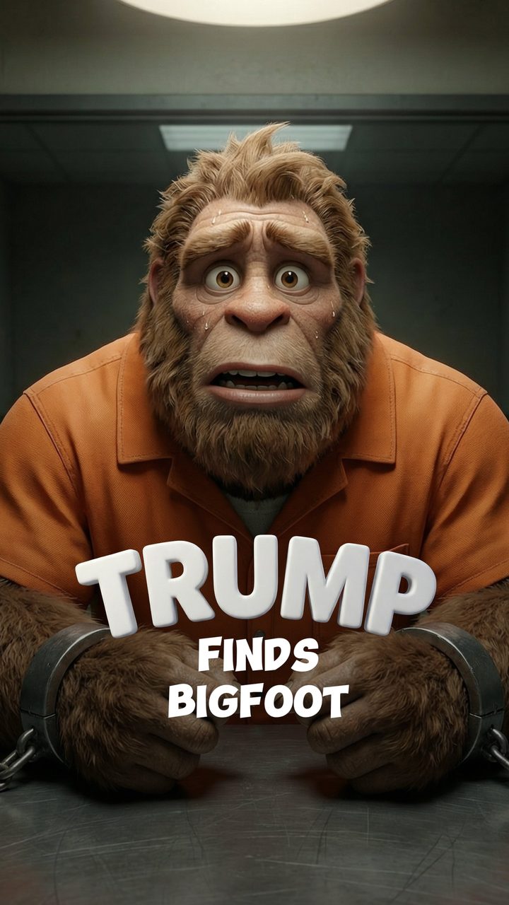 Trump Finds Bigfoot