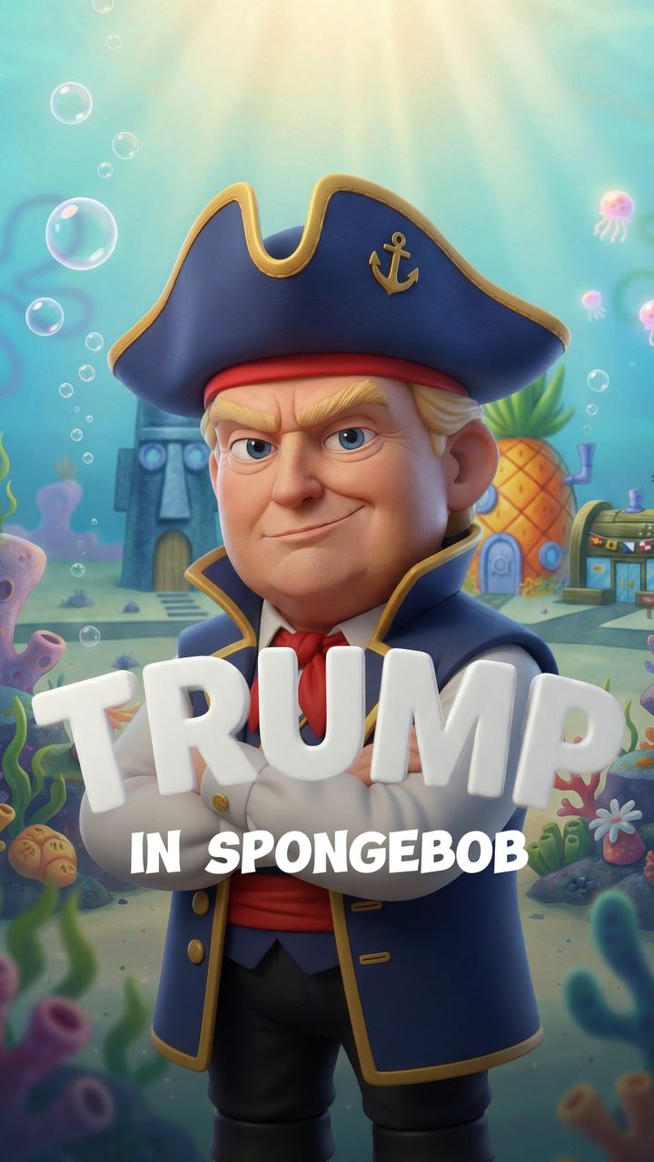 Trump in Spongebob